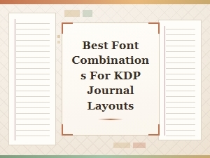 Best Font Combinations for Kdp Journal Layouts